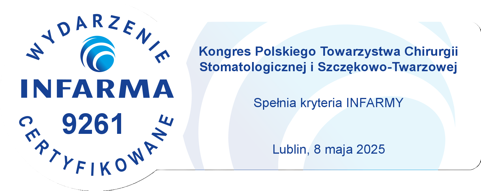 Spełnia kryteria Infarmy